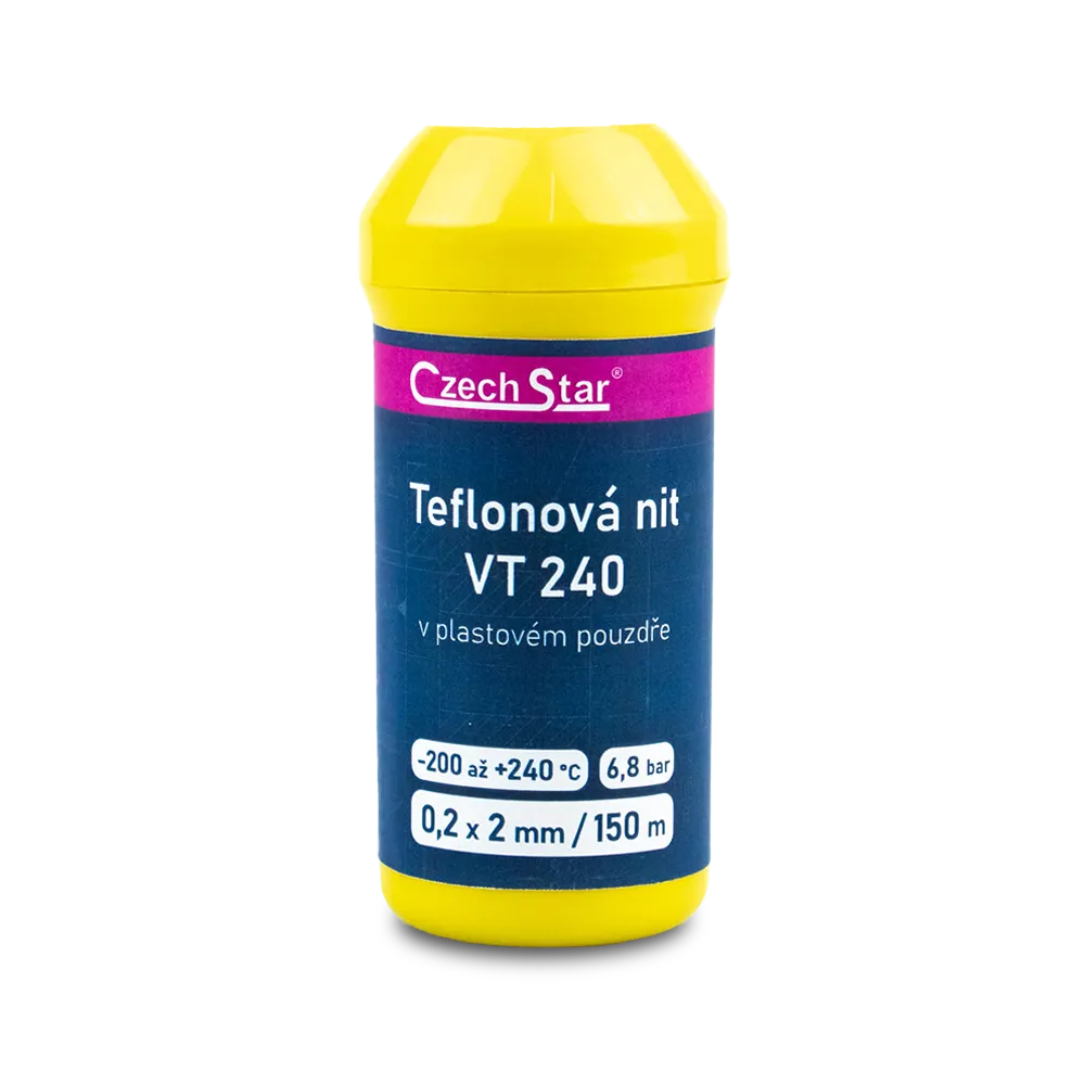 Teflonová nit VT 240, Teflónová niť VT 240, Teflon thread VT 240